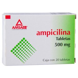 Ampicilina 500mg Cápsulas c/20