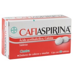 Cafiaspirina tabletas C/40